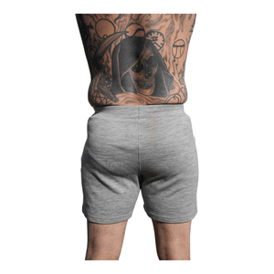 Grey Merino Wool Shorts 5 inch inseam-PREORDER